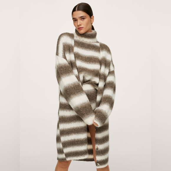 🔥Last 1🔥MANGO Striped knit cardigan - Picture 5 of 5